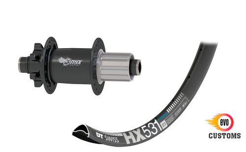 Evo Custom Dt Swiss HX531 on Onyx Classic Rear Wheel