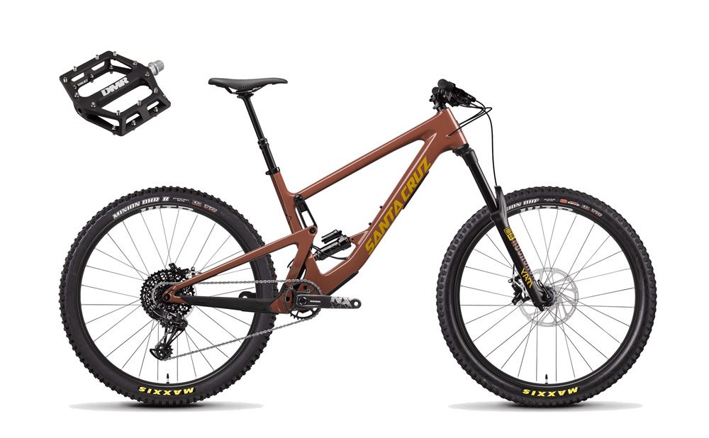 Santa Cruz Bronson C - Tide Red