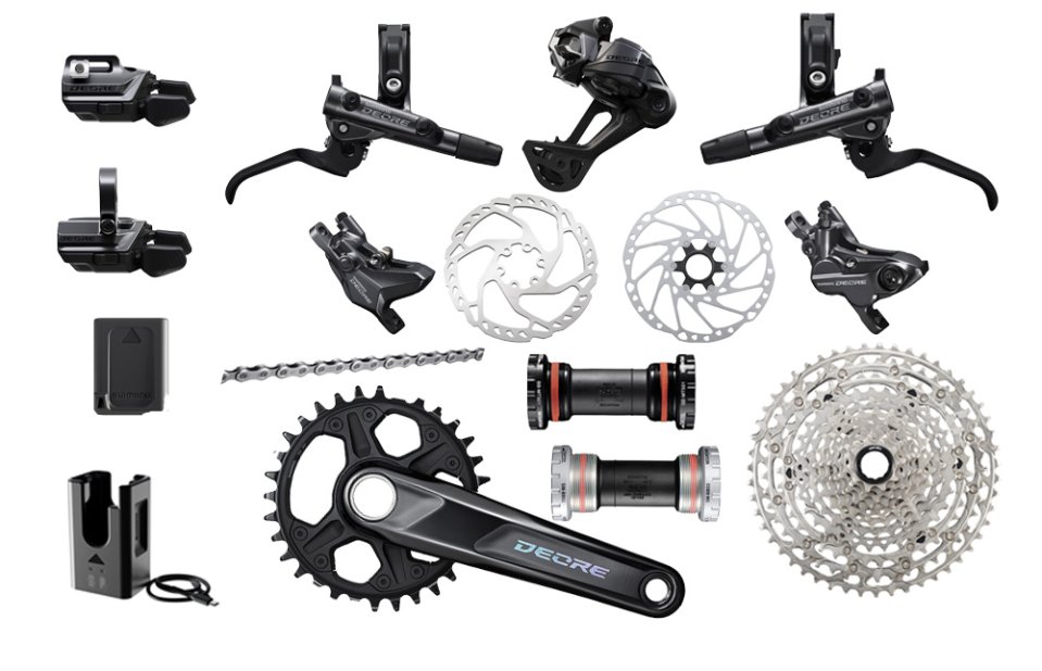 Shimano Deore Di2 Groupset Incl. Brakes
