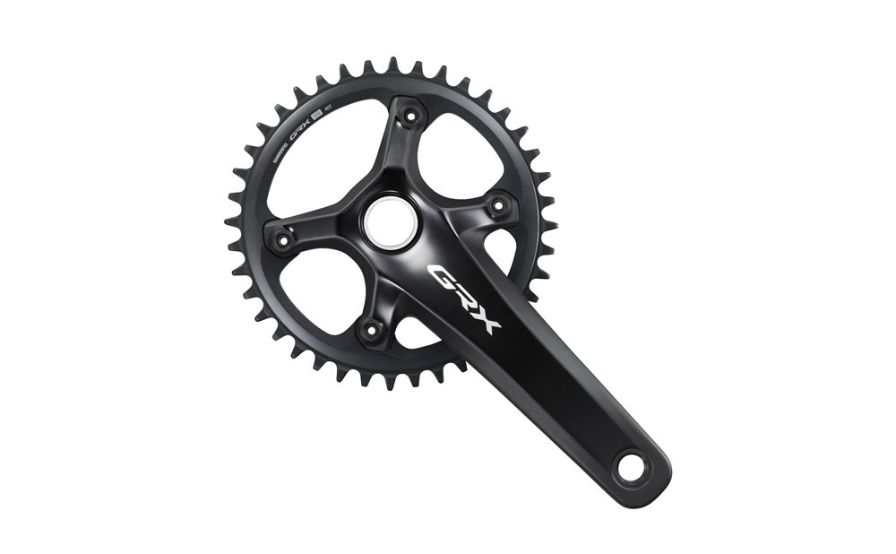 Shimano FC-RX820 GRX chainset, single, 12-speed, Hollowtech II