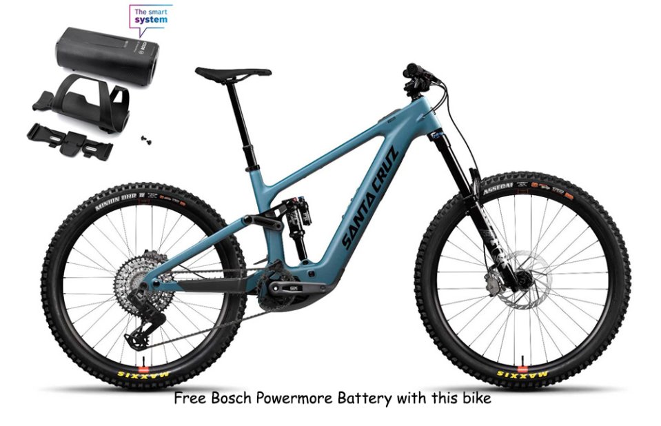 Santa Cruz BULLIT C - GX AXS - Matt Teal Sparkle