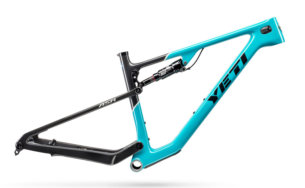 Yeti ASR T-Series Frameset - Turquoise