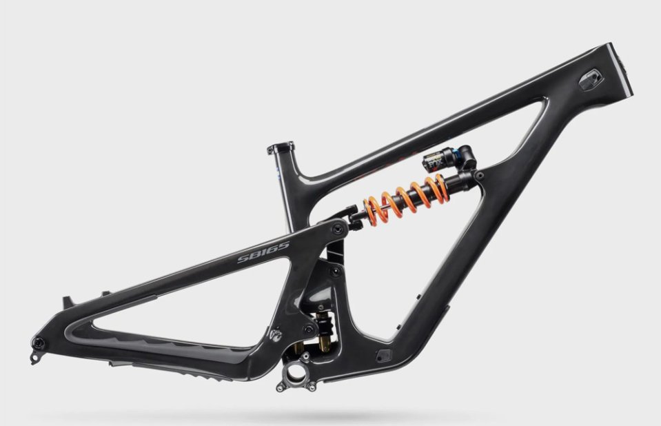 SB165 T-SERIES Frameset - Raw Gloss