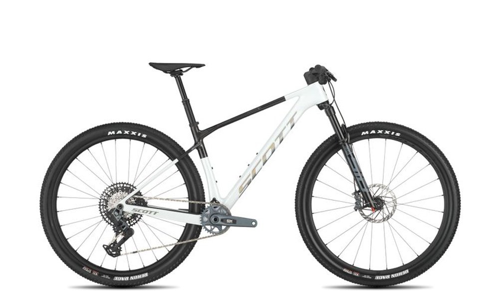 Scott Scale RC Team Issue - Cumulus White-Carbon Black - Small